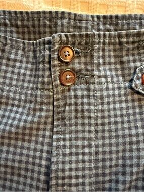Sundance blue and black Gingham pants